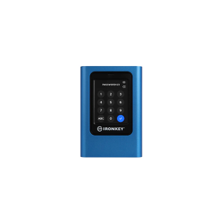 DISCO EXTERNO 2.5'' 480GB SSD USB-C IRONKEY AZUL